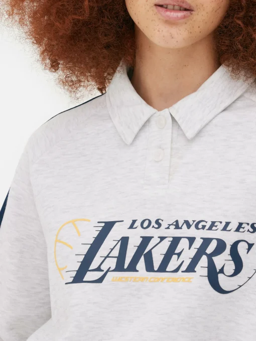 Los Angeles Lakers Polo Sweatshirt