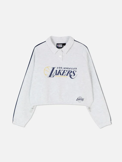 Los Angeles Lakers Polo Sweatshirt