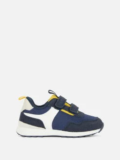 Low Top Color Block Sneakers
