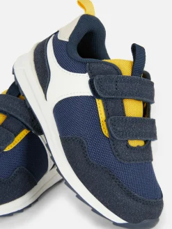Low Top Color Block Sneakers
