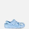 Marble Faux Fur Lined Clogs