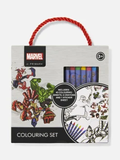 Marvel Avengers Carry Along Coloring Set
