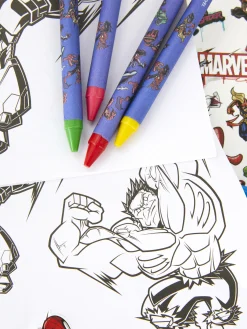 Marvel Avengers Carry Along Coloring Set