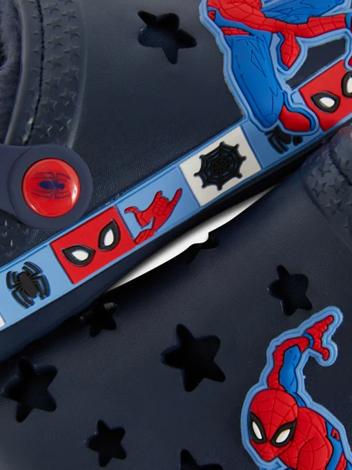 MARVEL Spider-Man Faux Fur Clogs