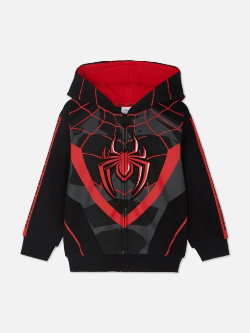 Marvel Spider-Man Miles Morales Zip Hoodie