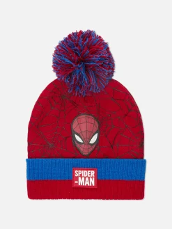 MARVEL Spider-Man Pompom Beanie Hat