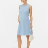Maternity Sleeveless Mini Dress