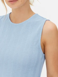 Maternity Sleeveless Mini Dress