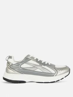Mesh Panel Sports Sneakers