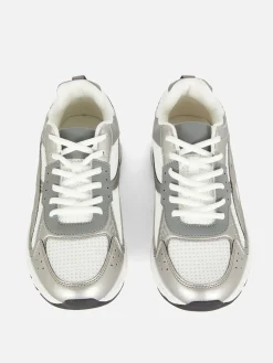 Mesh Panel Sports Sneakers