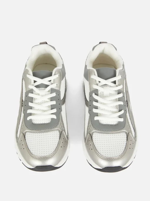 Mesh Panel Sports Sneakers