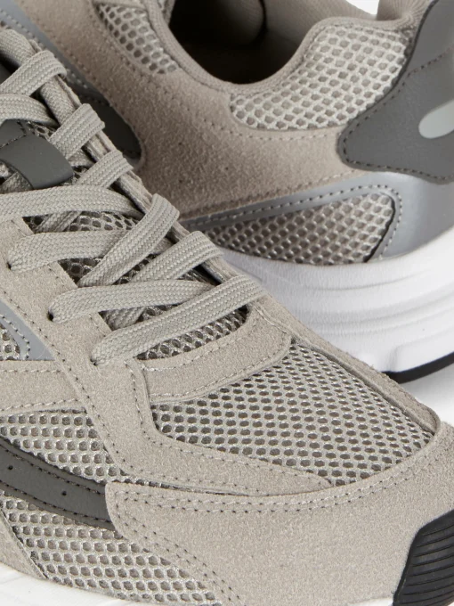 Mesh Panel Sports Sneakers