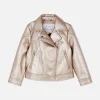 Metallic Biker Jacket