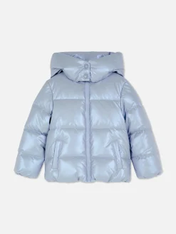 Metallic Puffer Jacket