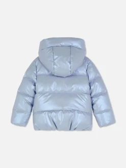 Metallic Puffer Jacket