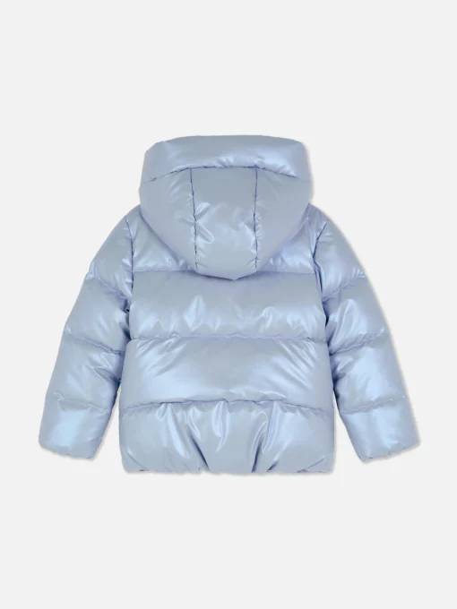 Metallic Puffer Jacket