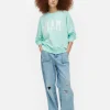 Miami Lettering Oversized Sweatshirt