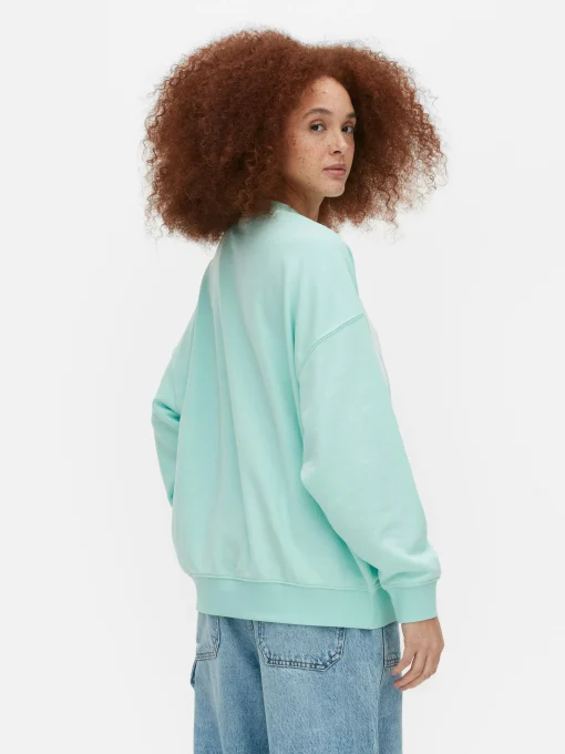 Miami Lettering Oversized Sweatshirt
