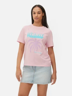 Miami Print T-Shirt