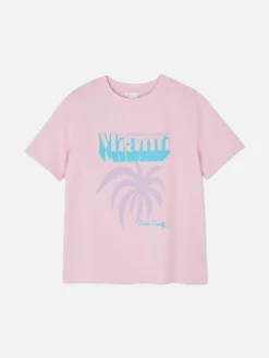 Miami Print T-Shirt