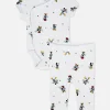 Mickey And Minnie Mouse Bodysuit And Leggings Set