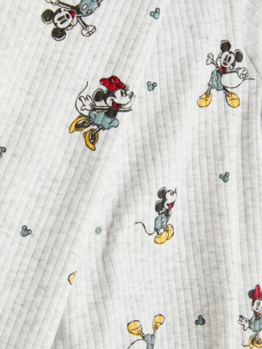 Mickey And Minnie Mouse Bodysuit And Leggings Set