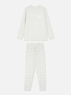 Microfleece Long Sleeve Pajamas