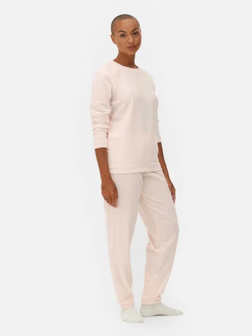 Microfleece Long Sleeve Pajamas