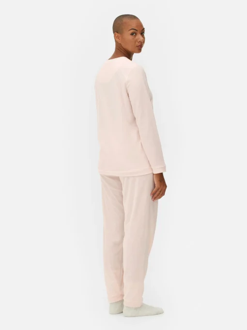 Microfleece Long Sleeve Pajamas
