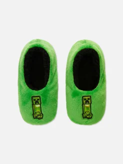 Minecraft Creeper Footie Socks