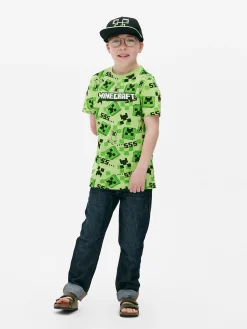 Minecraft Creeper Print T-Shirt