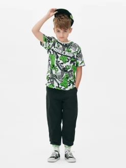 Minecraft Creeper Print T-Shirt