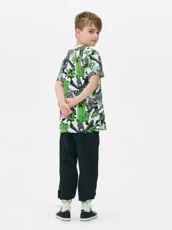 Minecraft Creeper Print T-Shirt
