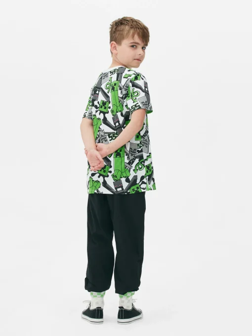 Minecraft Creeper Print T-Shirt