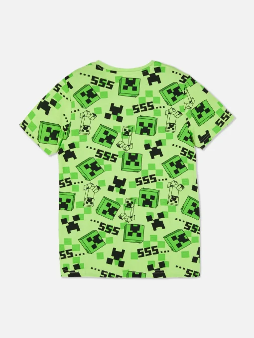 Minecraft Creeper Print T-Shirt