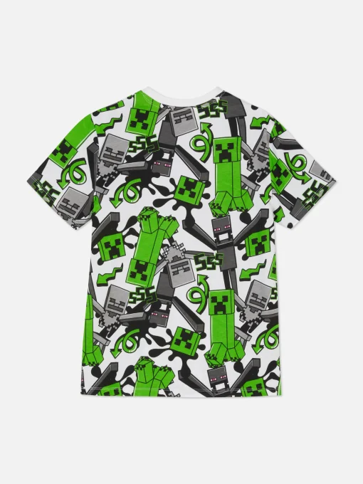 Minecraft Creeper Print T-Shirt