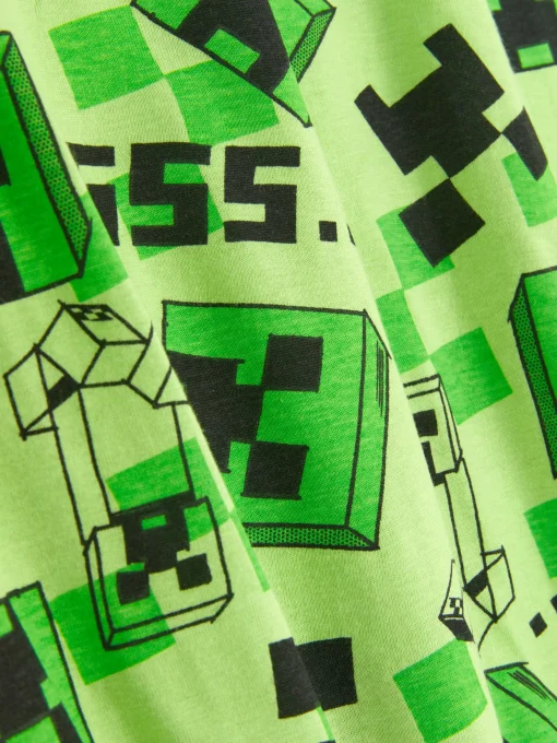 Minecraft Creeper Print T-Shirt
