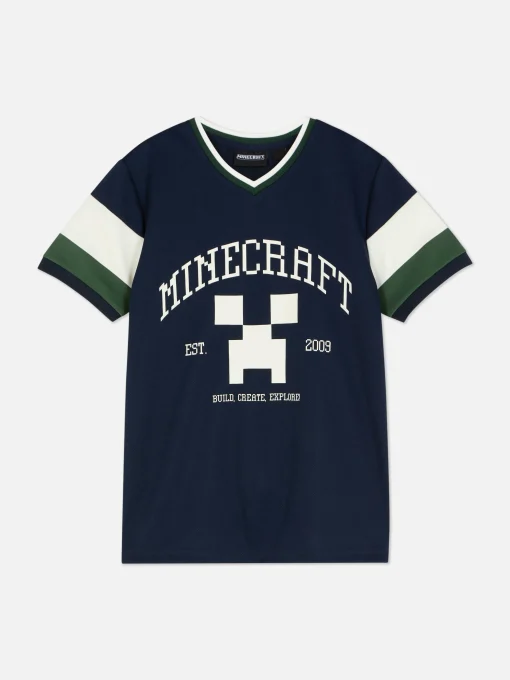 Minecraft Graphic Short Sleeve Jersey