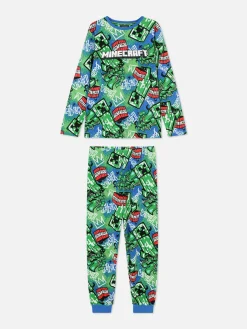 Minecraft Long Sleeve Pajamas