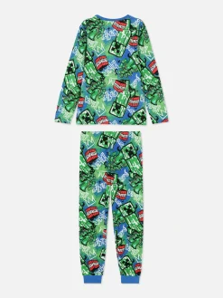 Minecraft Long Sleeve Pajamas