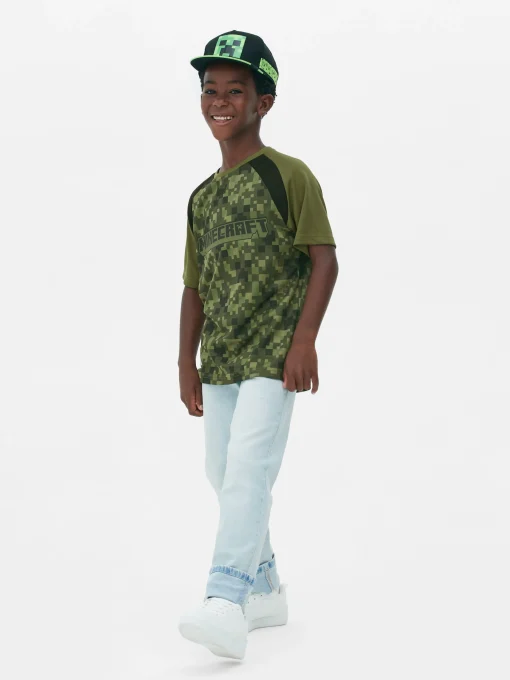Minecraft Pixel Logo T-Shirt