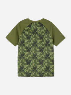 Minecraft Pixel Logo T-Shirt
