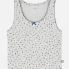 Mini Floral Ribbed Pajama Tank