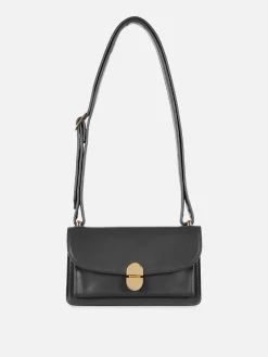 Mini Lock Crossbody Bag