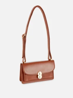 Mini Lock Crossbody Bag