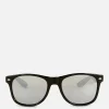 Mirrored Square Frame Sunglasses