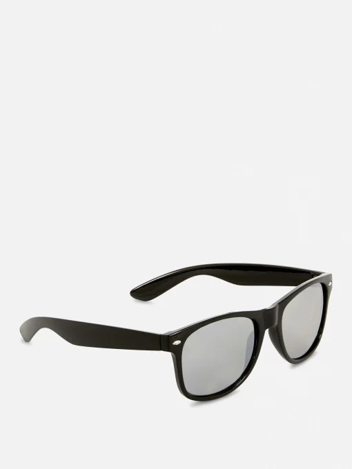 Mirrored Square Frame Sunglasses