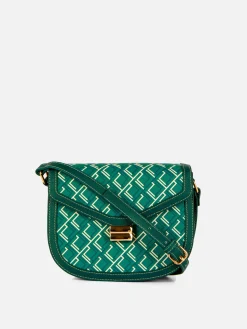 Monogram Graphic Saddle Bag