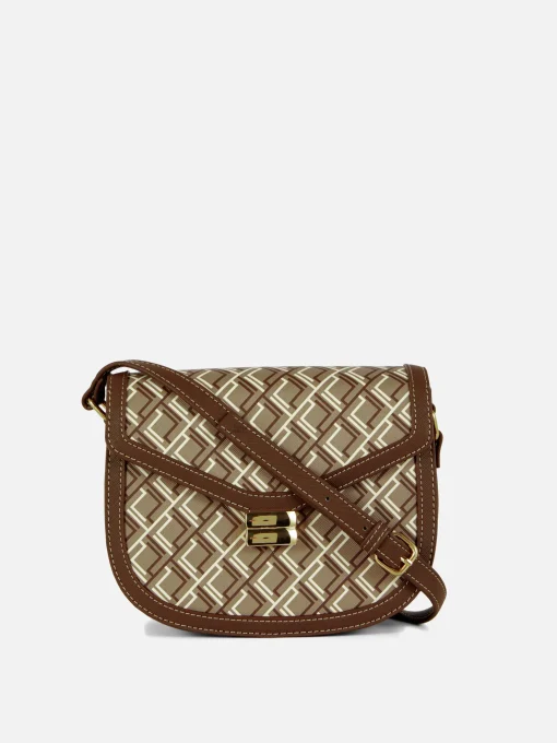 Monogram Graphic Saddle Bag