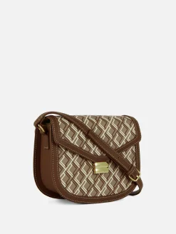 Monogram Graphic Saddle Bag